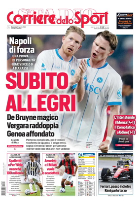 Cover of Corriere dello Sport (Campania)