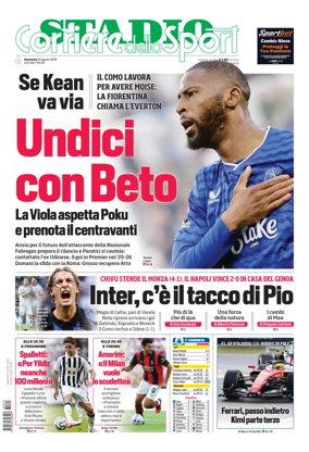 Cover of Corriere dello Sport Stadio (Firenze)