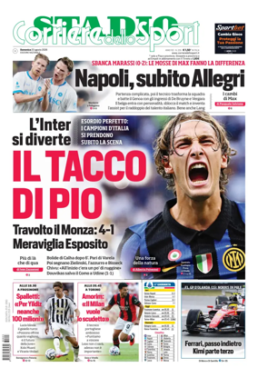 Cover of Corriere dello Sport Stadio (Nazionale)
