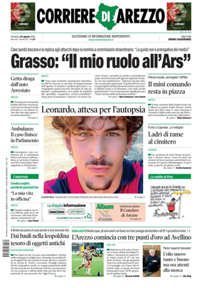 Cover of Corriere di Arezzo