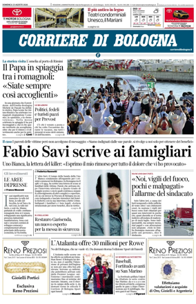 Cover of Corriere di Bologna