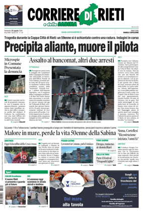 Cover of Corriere di Rieti