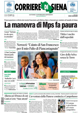 Cover of Corriere di Siena