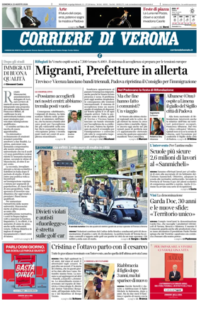 Cover of Corriere di Verona