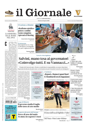 Cover of Il Giornale (Italy)