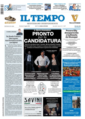 Cover of Il Tempo (Nazionale)