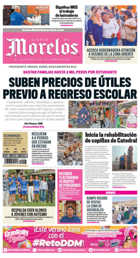 Cover of Diario de Morelos