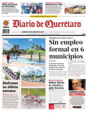 Cover of Diario de Queretaro