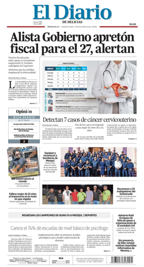 Cover of El Diario de Delicias