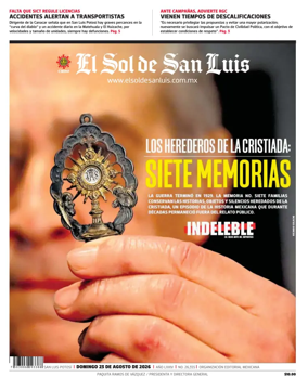 Cover of El Sol de San Luis Potosi