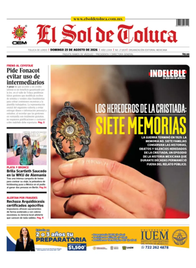 Cover of El Sol de Toluca
