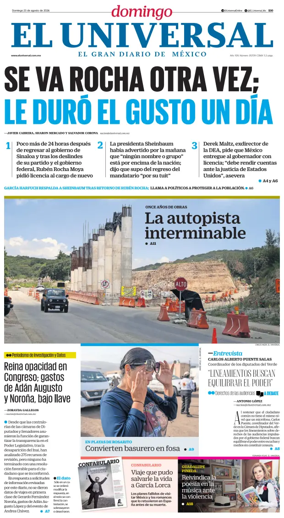 Cover of El Universal