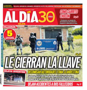 Cover of Periodico Al Dia (Celaya)