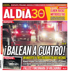 Cover of Periodico Al Dia (Irapuato)