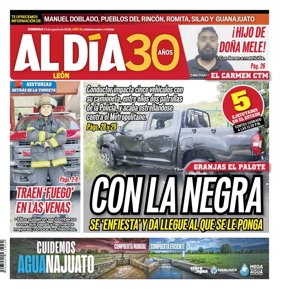 Cover of Periodico Al Dia (Leon)