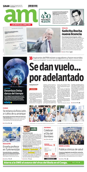 Cover of Periodico AM (Leon)
