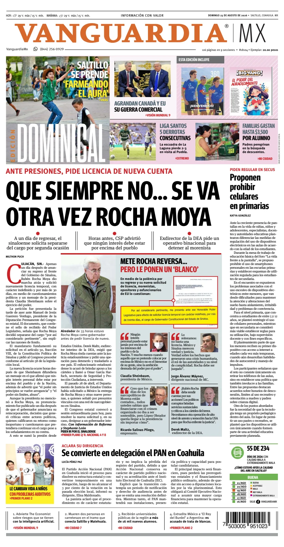 Cover of Vanguardia