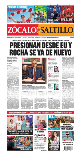 Cover of Zocalo Saltillo