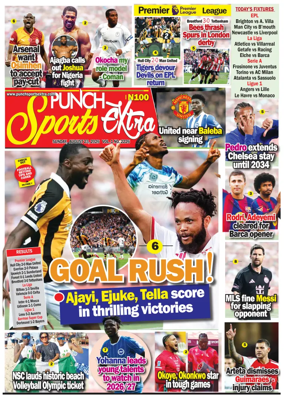 Cover of Punch Sports Extra