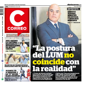 Cover of Diario Correo