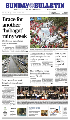 Cover of Manila Bulletin