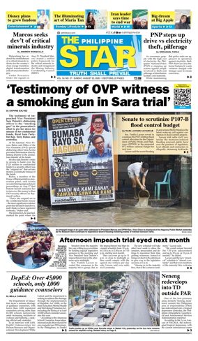 Cover of The Philippine Star