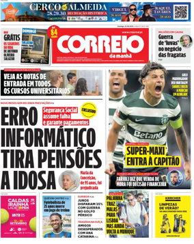 Cover of Correio da Manha Weekend