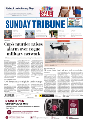 Cover of Sunday Tribune