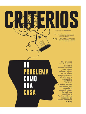 Cover of Criterios | La Nueva Espana