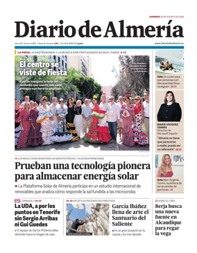 Cover of Diario de Almeria