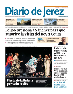 Cover of Diario de Jerez