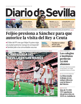 Cover of Diario de Sevilla