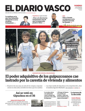 Cover of Diario Vasco (Tolosa-Goierri)