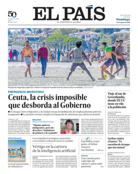 Cover of EL PAIS Andalucia