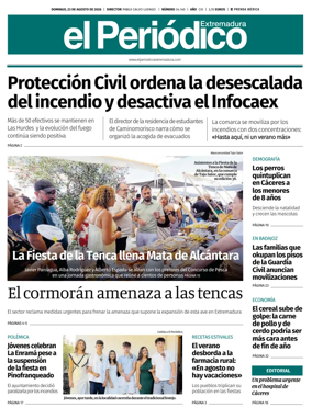 Cover of El Periodico Extremadura