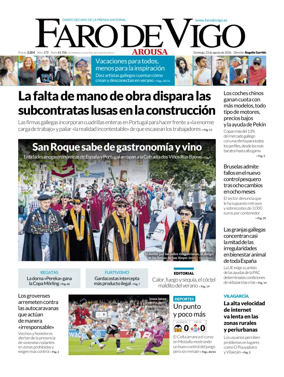 Cover of Faro de Vigo (Arousa)
