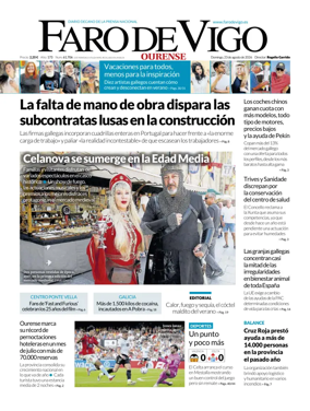Cover of Faro de Vigo (Ourense)