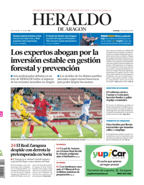 Cover of Heraldo de Aragon