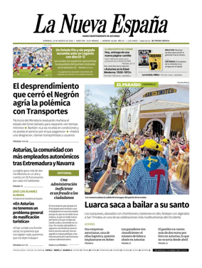 Cover of La Nueva Espana