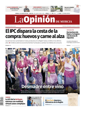 Cover of La Opinion de Murcia