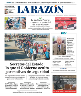Cover of La Razon (Levante)