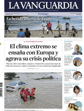 Cover of La Vanguardia (1st Edition)