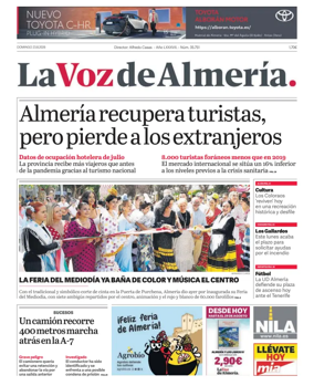 Cover of La Voz de Almeria