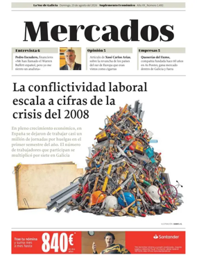 Cover of La Voz de Galicia (Deza) - Mercados