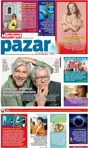 Cover of Hurriyet - Pazar