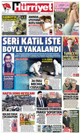 Cover of Hurriyet