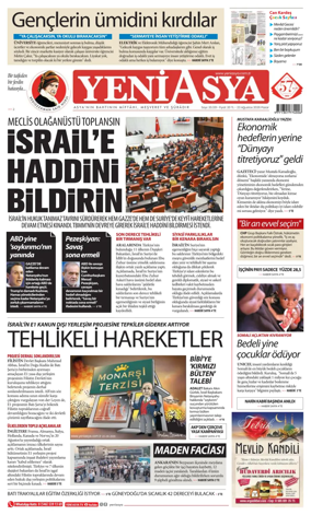 Cover of Yeni Asya