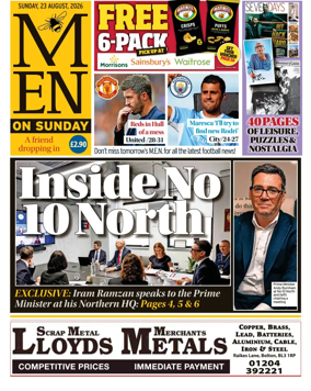 Cover of Manchester Evening News