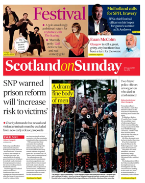 Cover of Scotland on Sunday