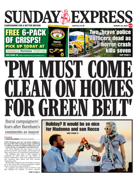 Cover of Sunday Express